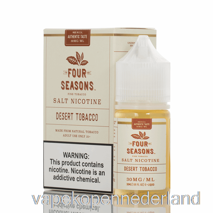 Vape Nederland Woestijntabakszout - Vier Seizoenen - 30ml 50mg